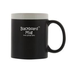 Chalkboard Coffee Mug: Write and erase on this 11 ounce coffee mug